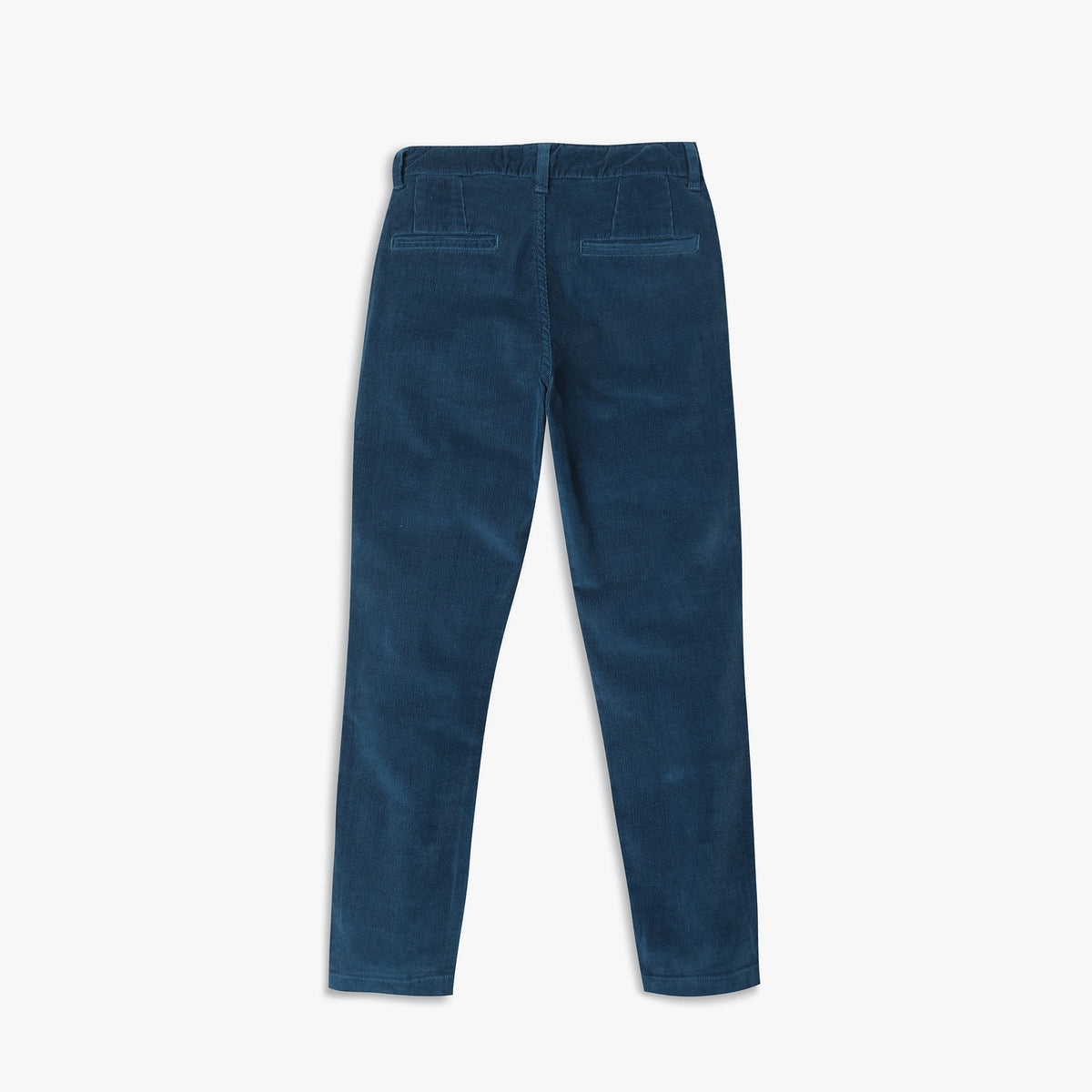 Boys Regular Fit Solid Mid Rise Trousers