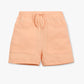 Girls Regular Fit Solid Mid Rise Shorts
