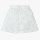 Girls Relaxed Fit Embroidered Mid Rise Shorts