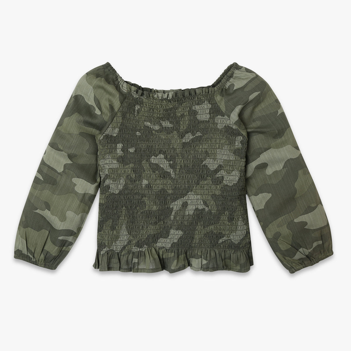 Girls Regular Fit Printed Top