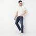 Slim Fit Classic Washed Jeans