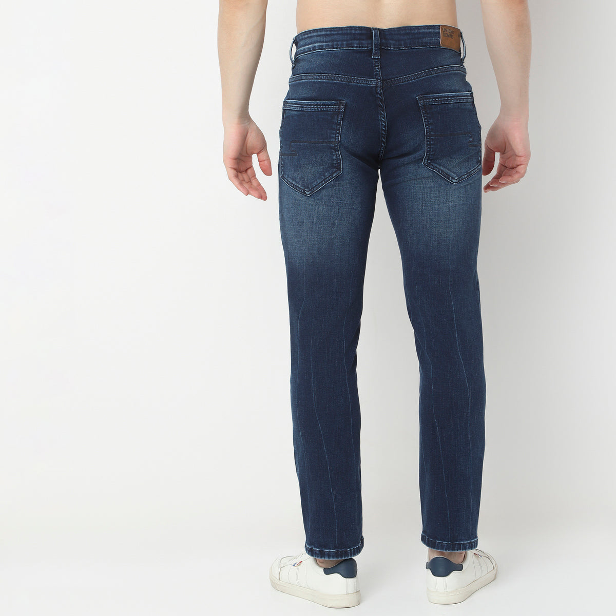 Slim Fit Classic Washed Jeans