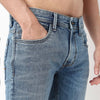 Cotton Spandex Stone Wash Jeans