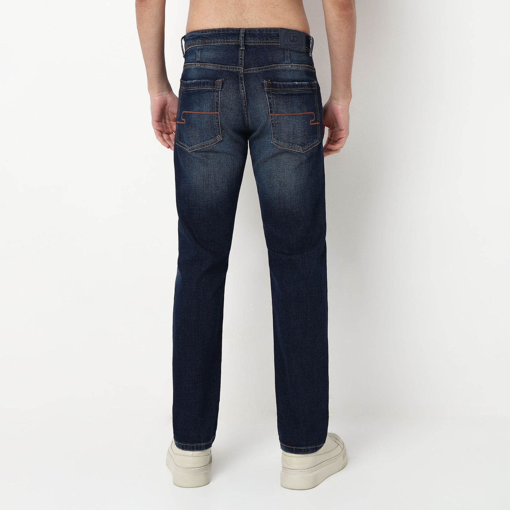 Cotton Spandex Stone Wash Jeans