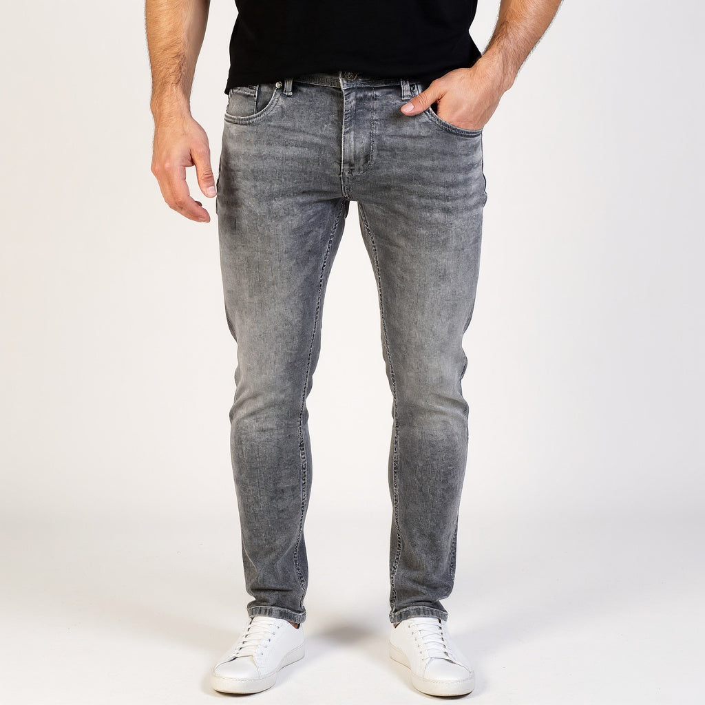 Skinny Fit Stone Wash Fashion Jeans