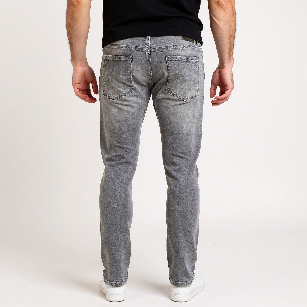 Skinny Fit Stone Wash Fashion Jeans