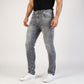 Skinny Fit Stone Wash Fashion Jeans
