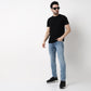 Slim Fit Vintage Wash Jeans