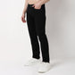 Straight Fit Solid Jeans