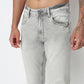 Stone Wash Relaxed Fit Jeans