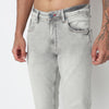 Stone Wash Relaxed Fit Jeans