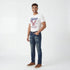 Straight Fit Knitted Full Length Jeans