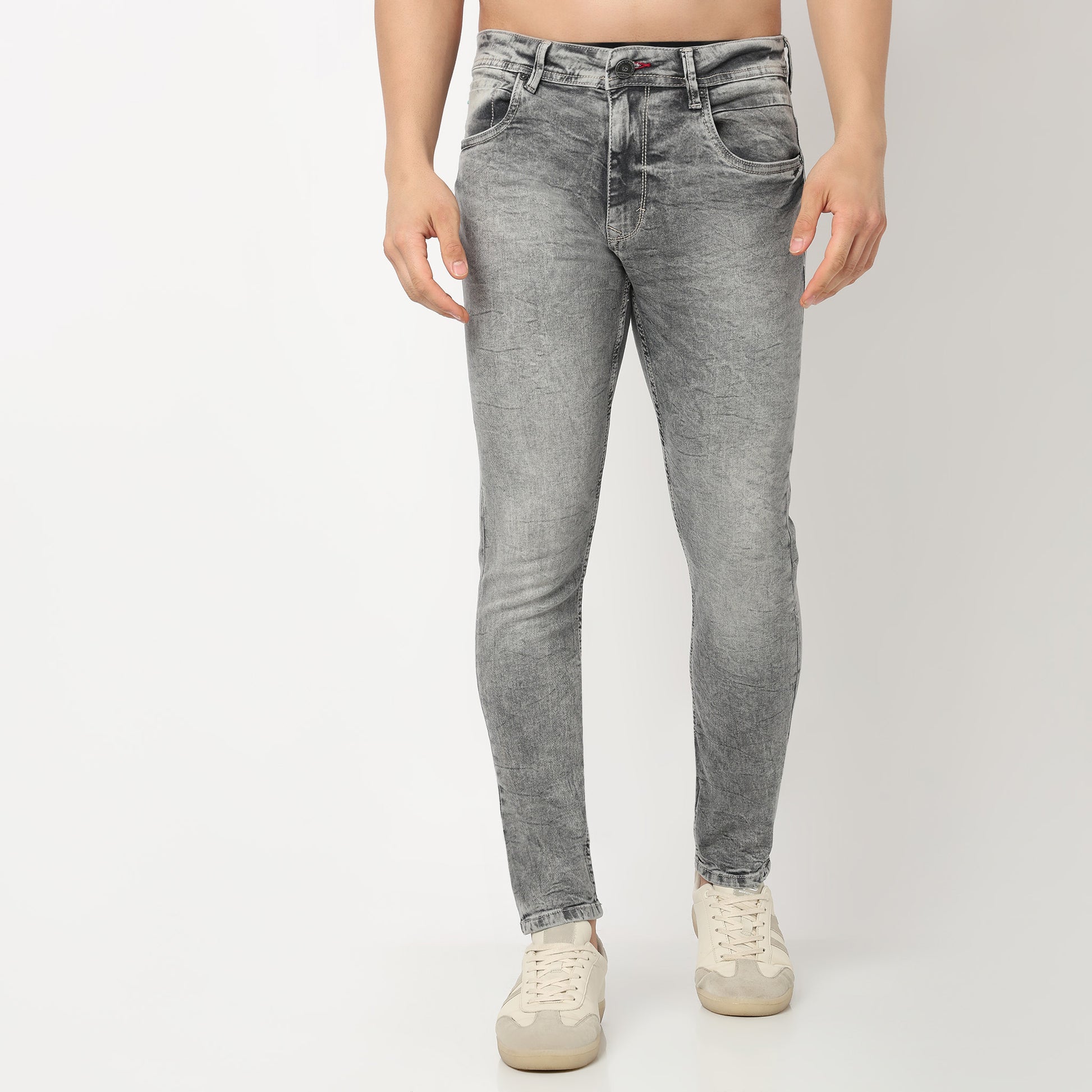 Comfort Skinny Solid Jeans
