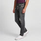 Stone Wash Flare Fit Jeans