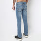 Stone Wash Straight Fit Jeans