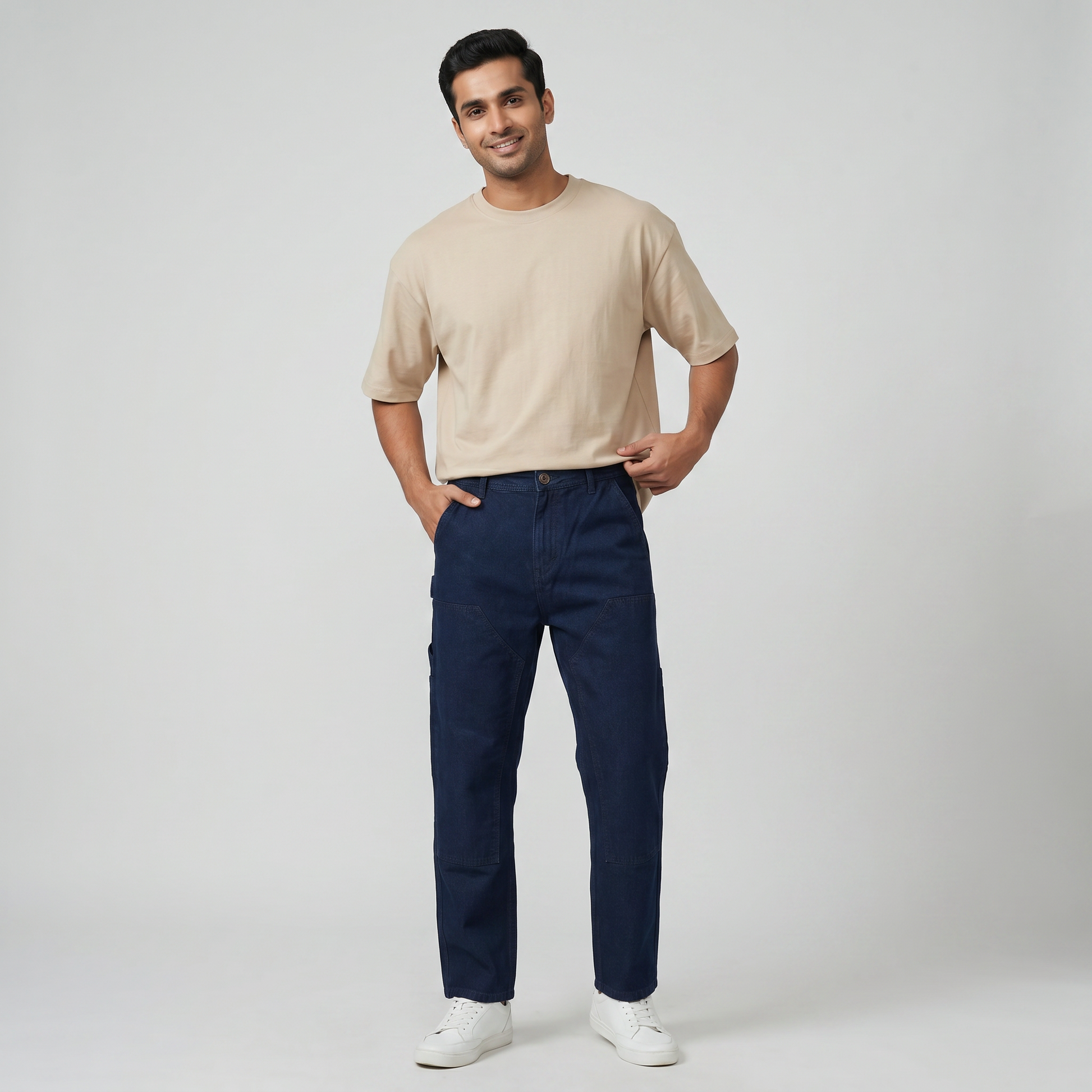 Mid Rise Carpenter Pants