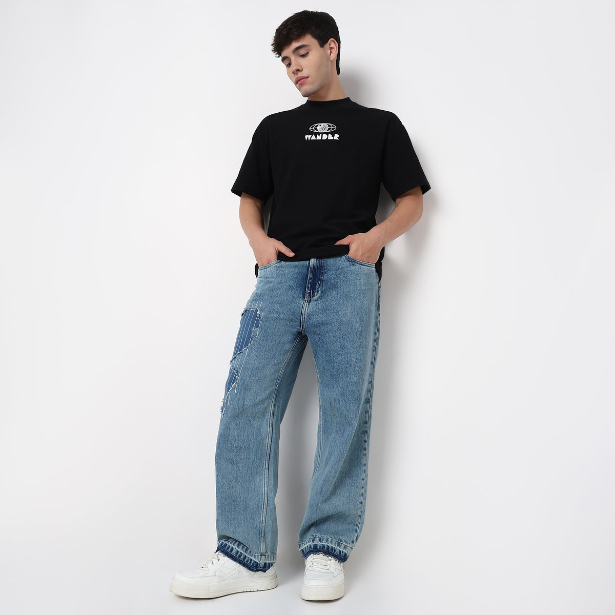 Order Now Men Embellished Anti Fit Mid Rise Casual Wear Jeans by Style Union