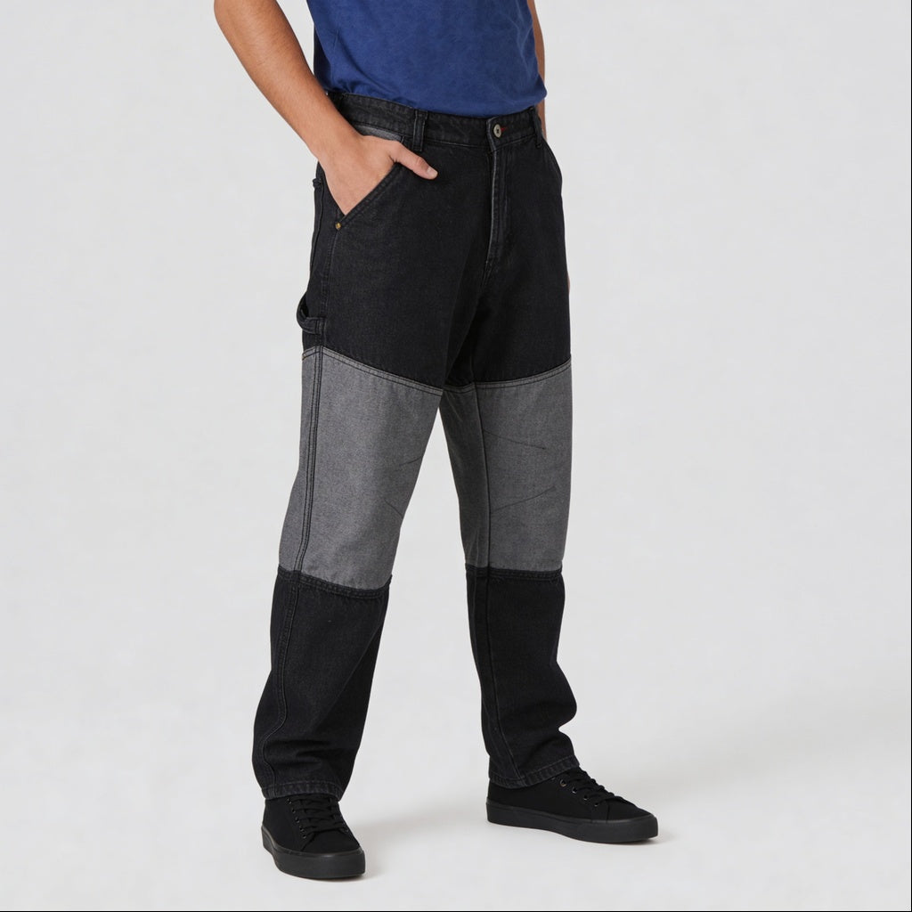 Art Edit Baggy Fit Mid Rise Jeans