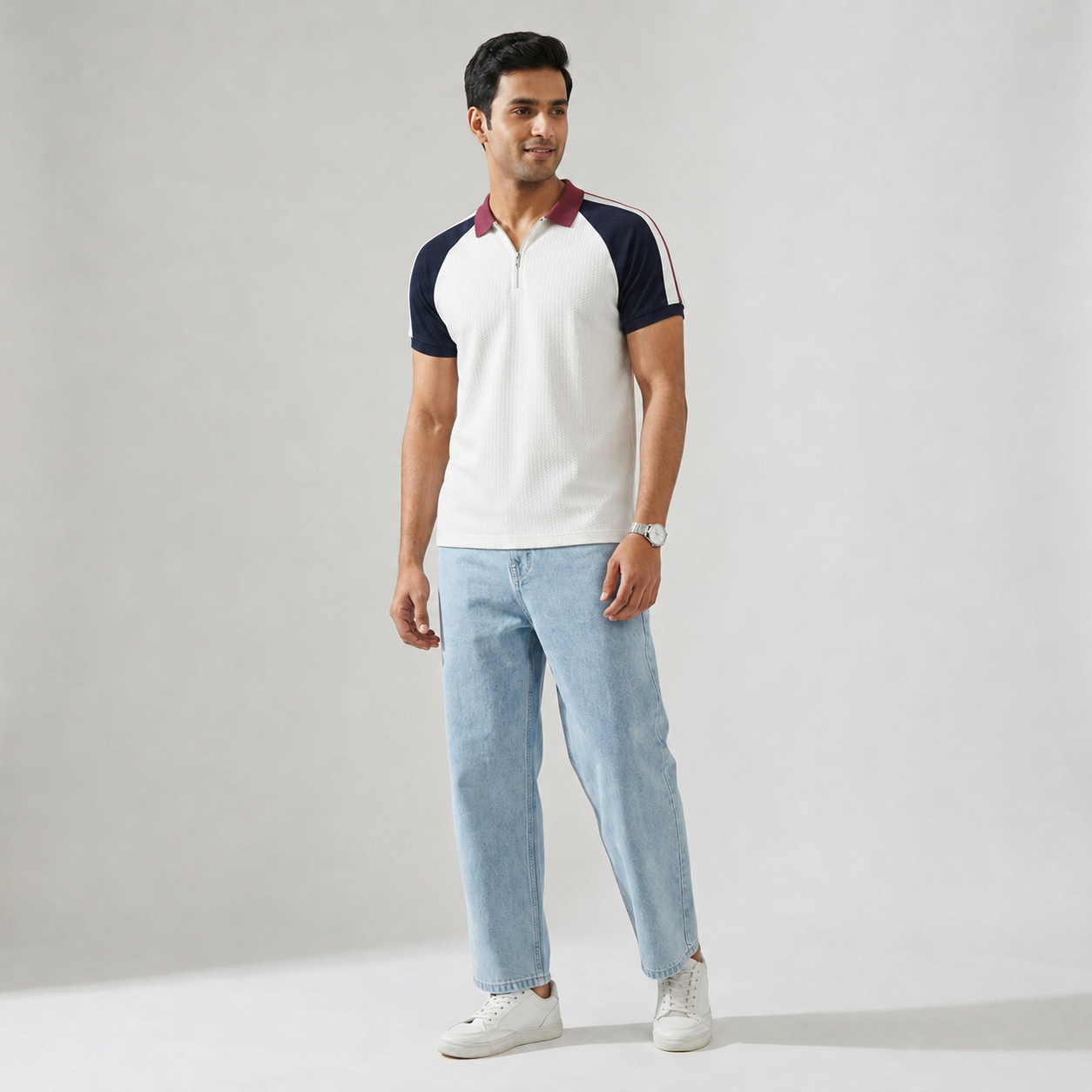 Barrel Fit High Rise K Denim