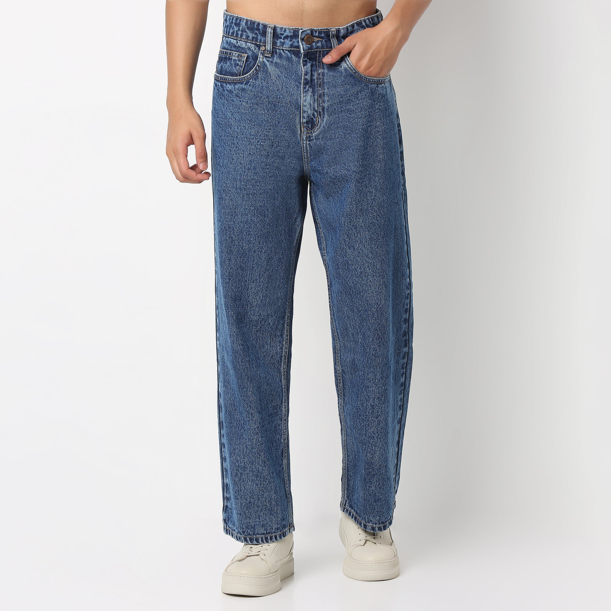 Union of Denim® Anti Fit Classic Solid Jeans