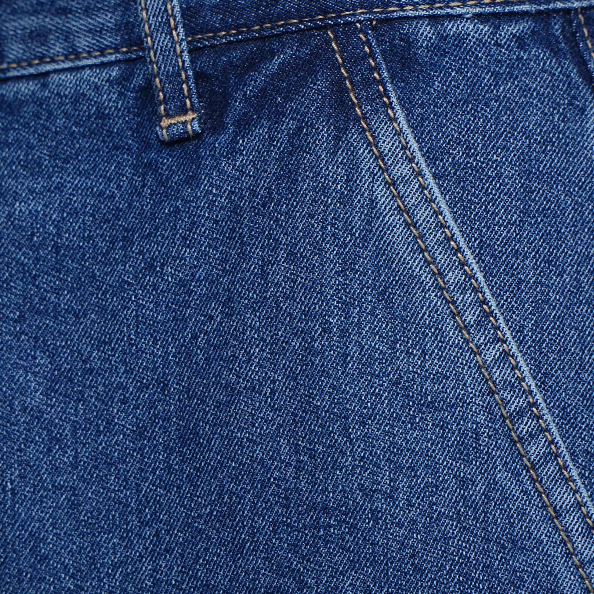 Tapered Fit Cropped Skaters Denim