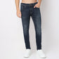 Solid Cropped Length Jeans