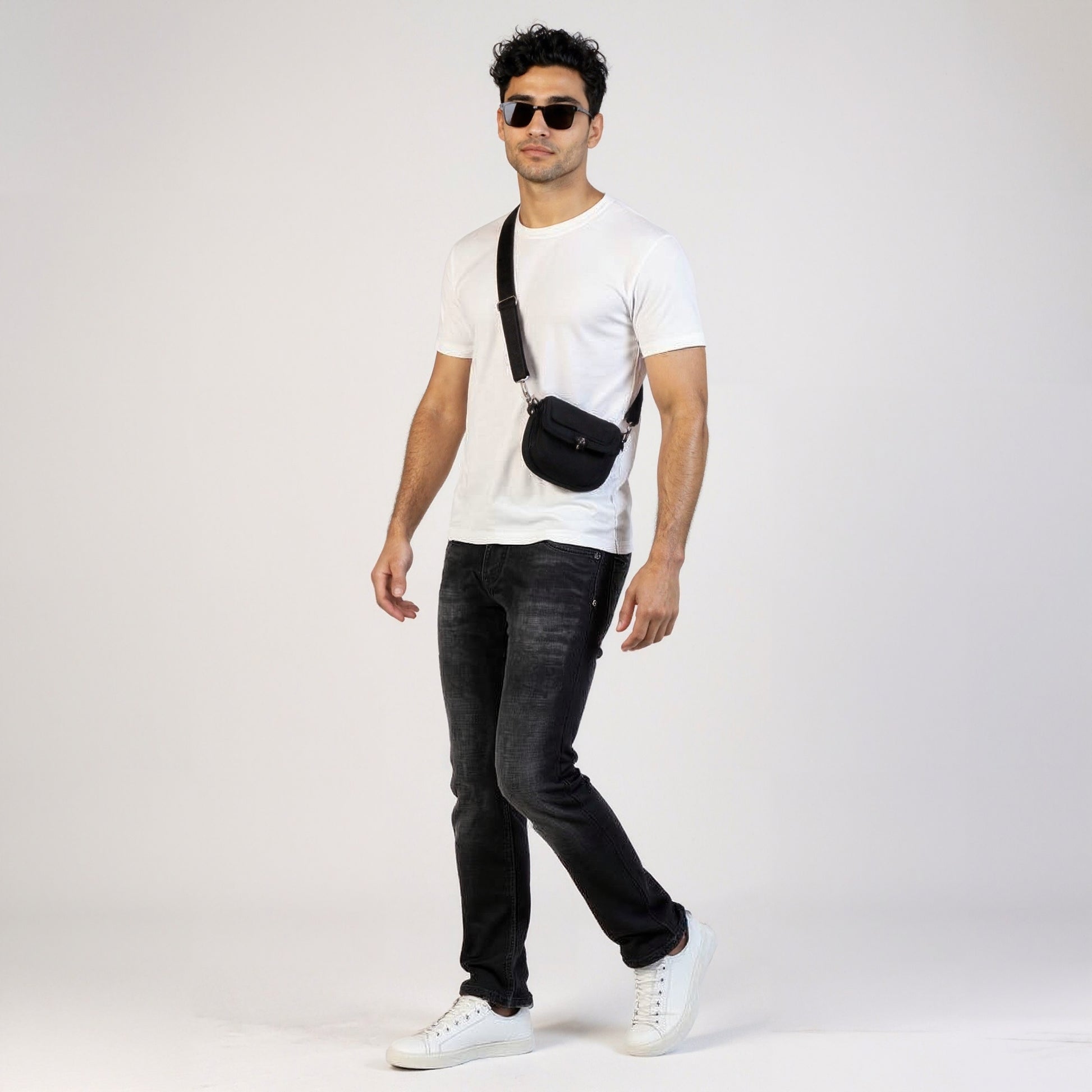 Stone Wash Straigth Fit Jeans