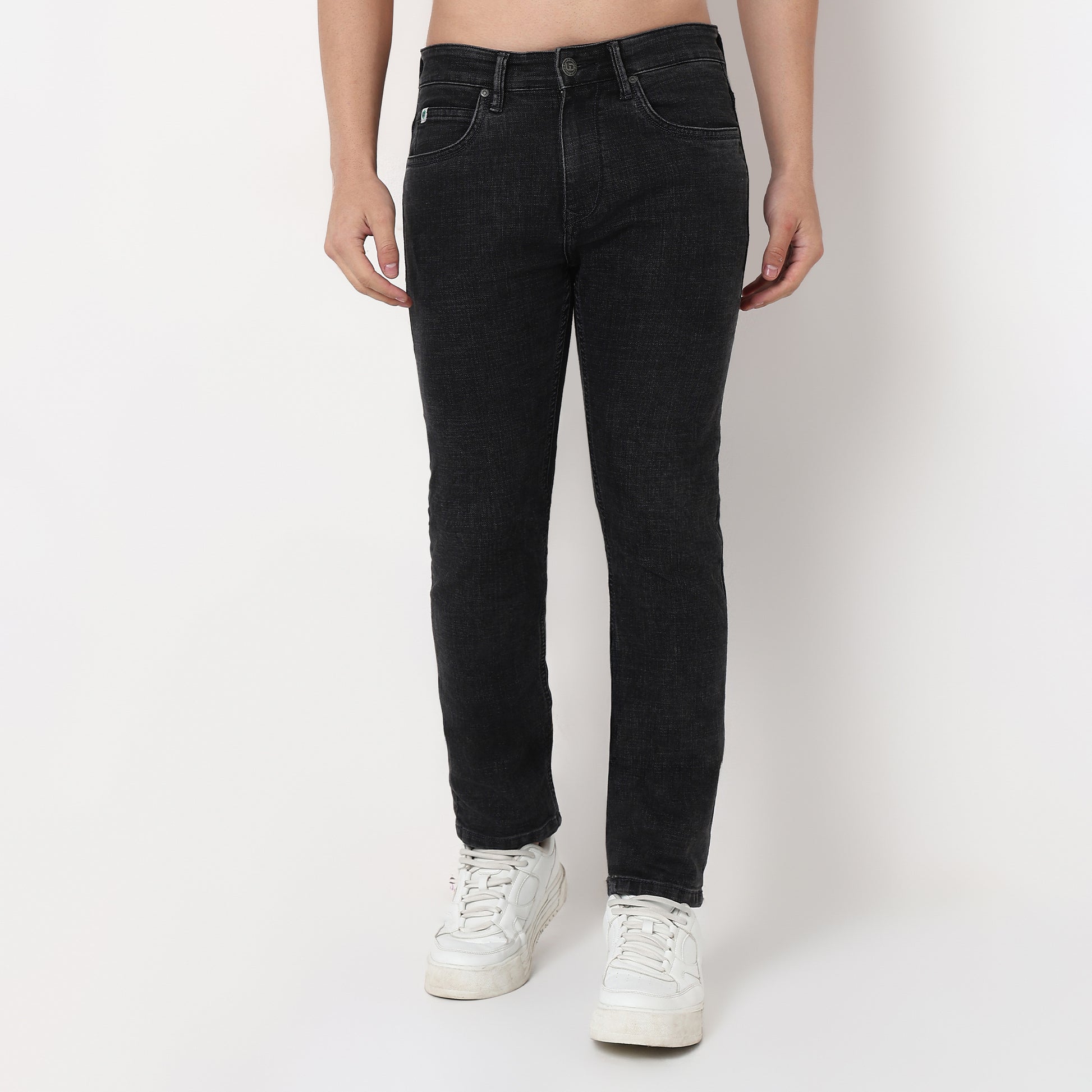 Stright Fit Full Length Jeans