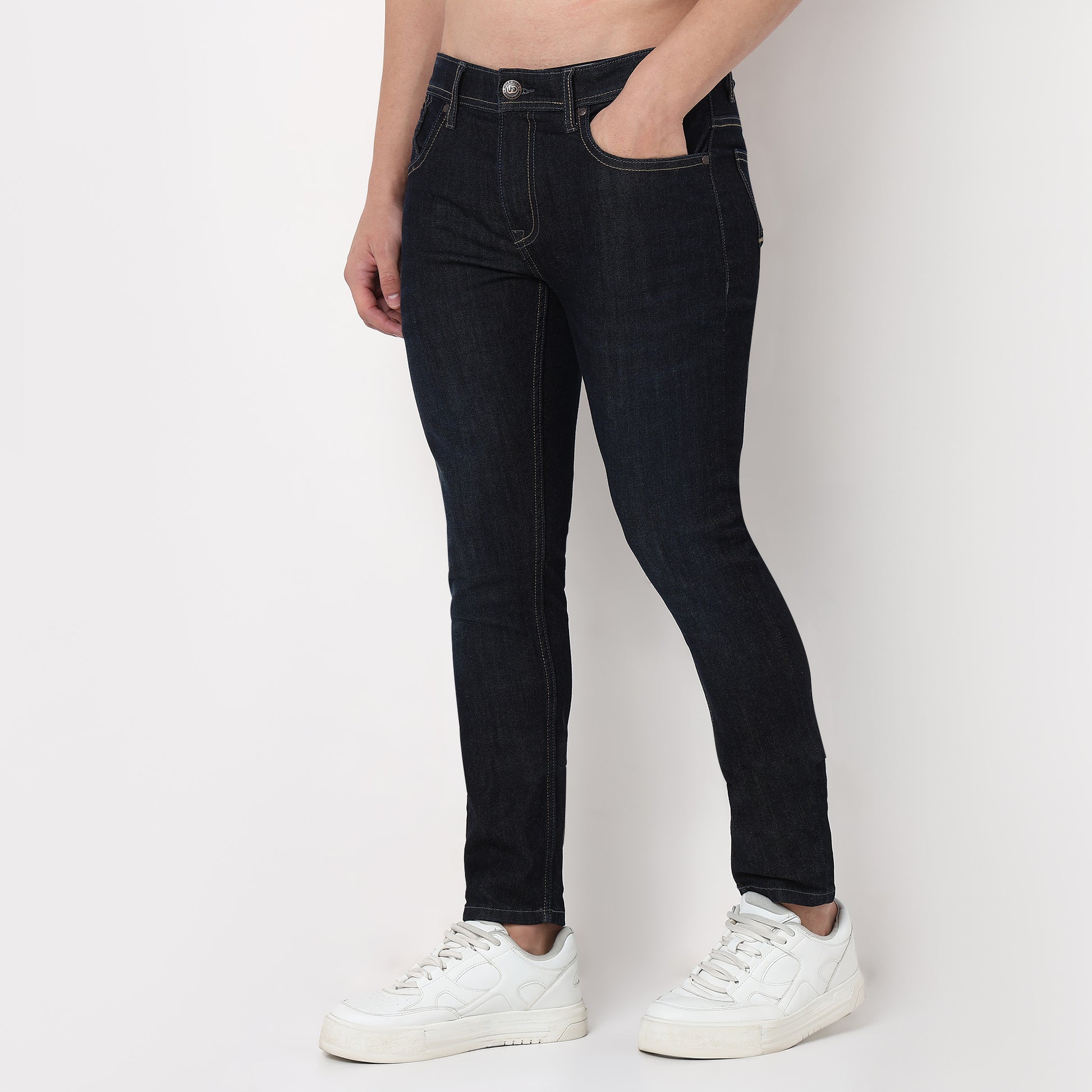 Order Now Men Skinny Comfort Mid Rise Casual Wear Jeans by Style Union