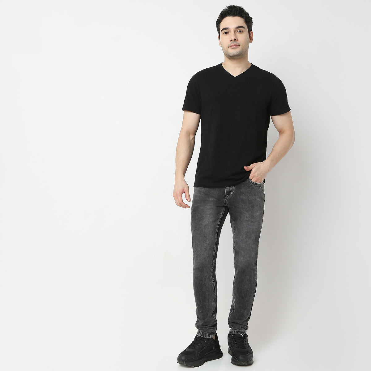 Skinny Comfort Light Fade Jeans