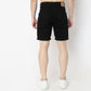 Regular Fit Solid Short Length Mid Rise Shorts