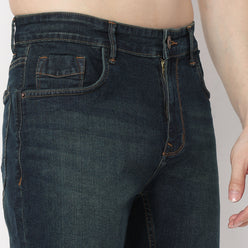 Regular Fit Solid Short Length Mid Rise Shorts