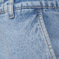Solid Mid Rise Cargo Shorts