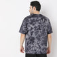 Oversize Tie - Dye Crew Neck Modern Street T-Shirt