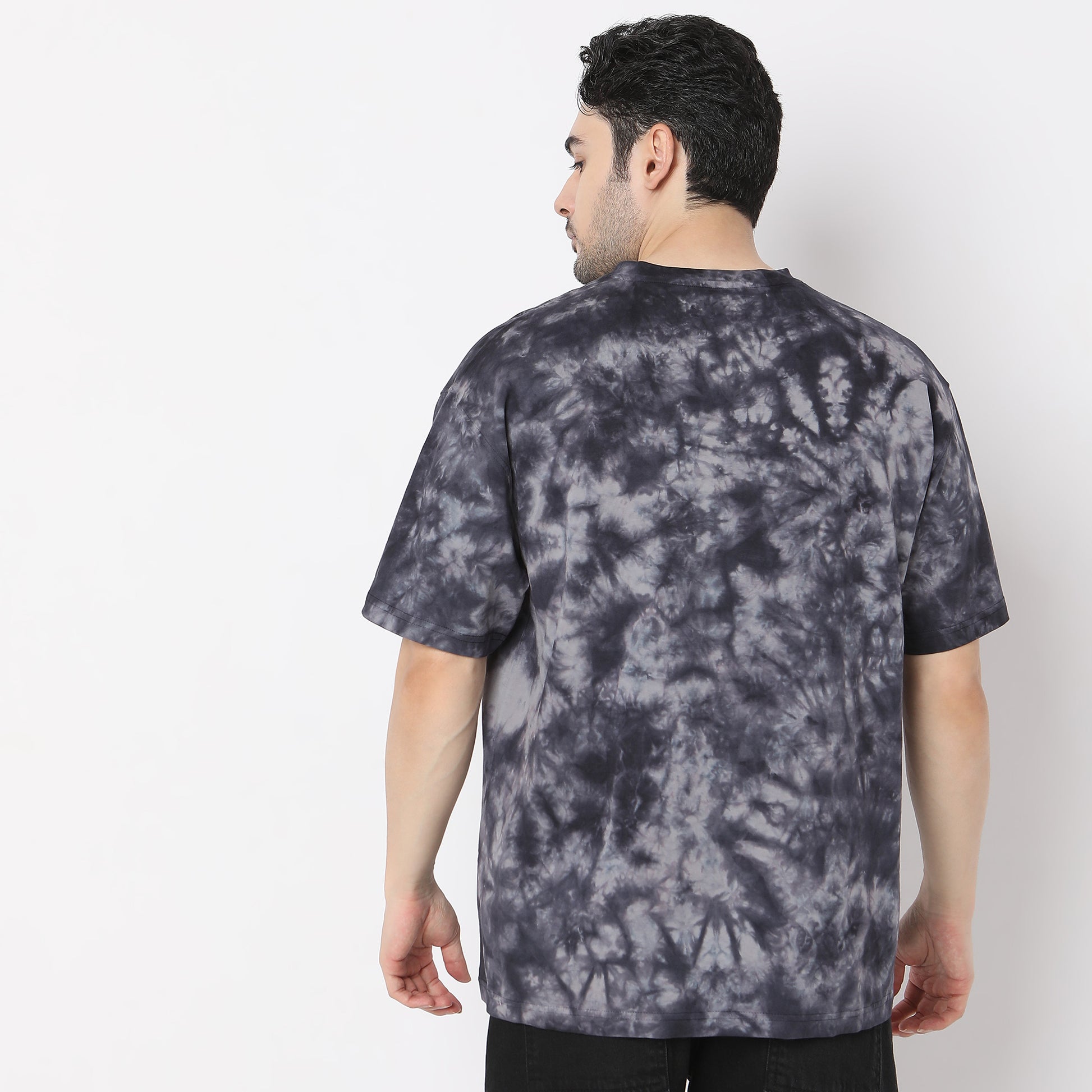 Oversize Tie - Dye Crew Neck Modern Street T-Shirt