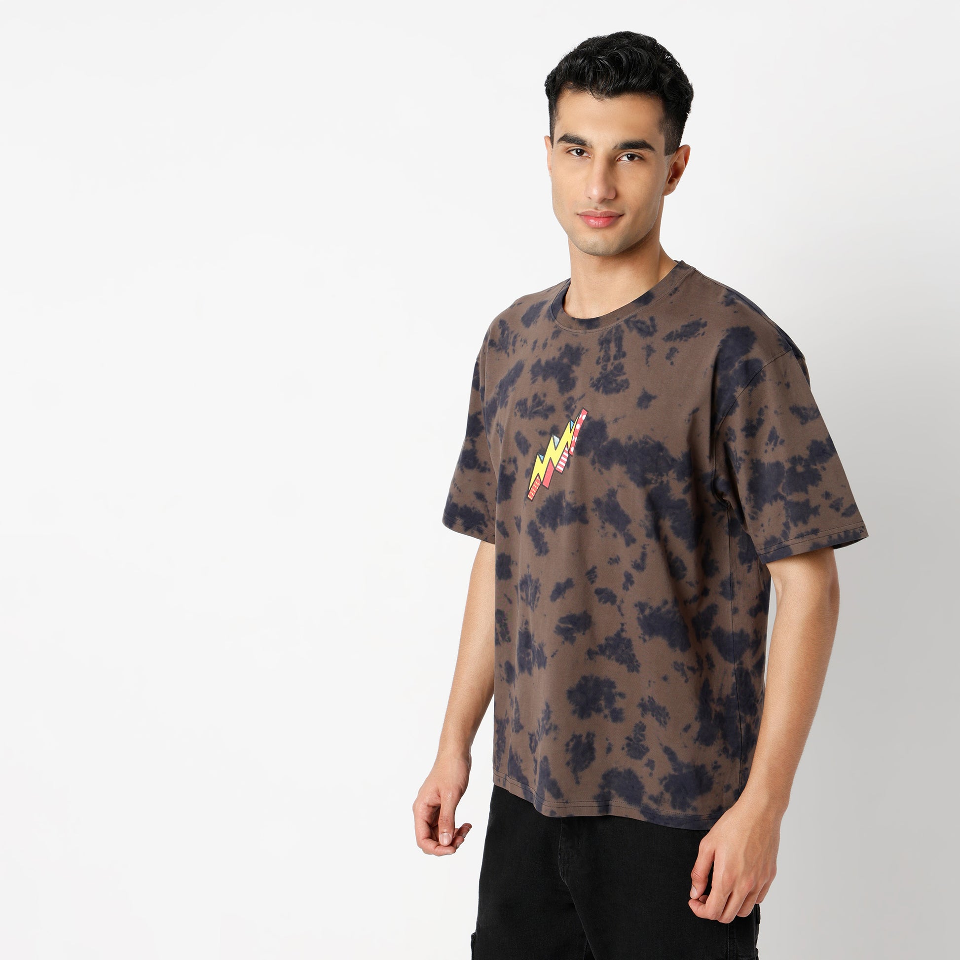 Oversize Tie - Dye Regular Length T-Shirt