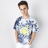 Oversized Cew Neck Modern Street Tie-Dye T-Shirt