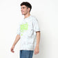 Tie-Dye Cotton Fabric Oversize T-Shirt