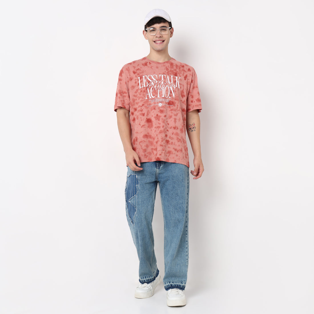 Order Now Men Tie - Dye Crew Neck Oversize Casual Wear Tie And Dye by Style Union