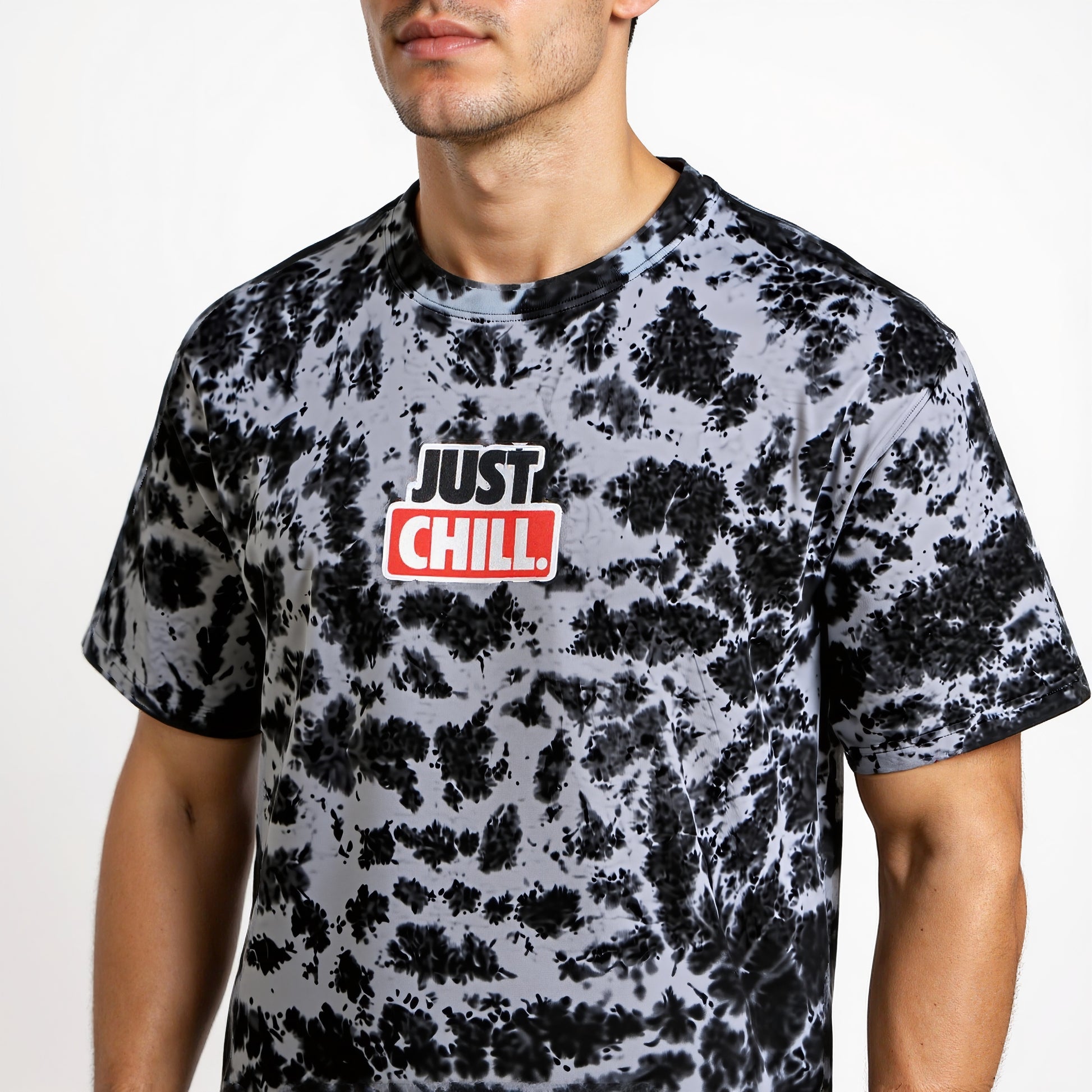 Tie and Dye Oversize Graphic T-Shirt