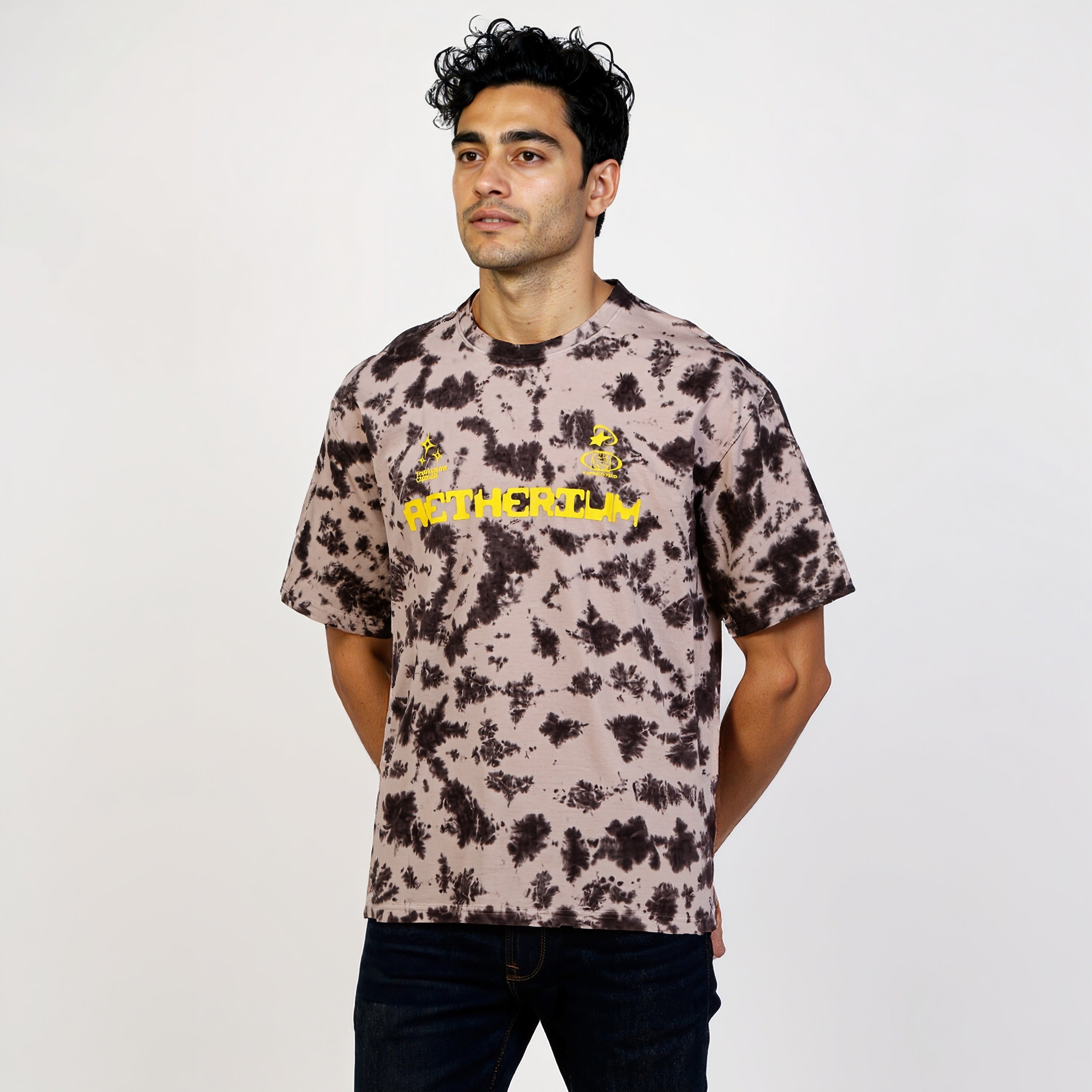 Tie and Dye Oversize Graphic T-Shirt