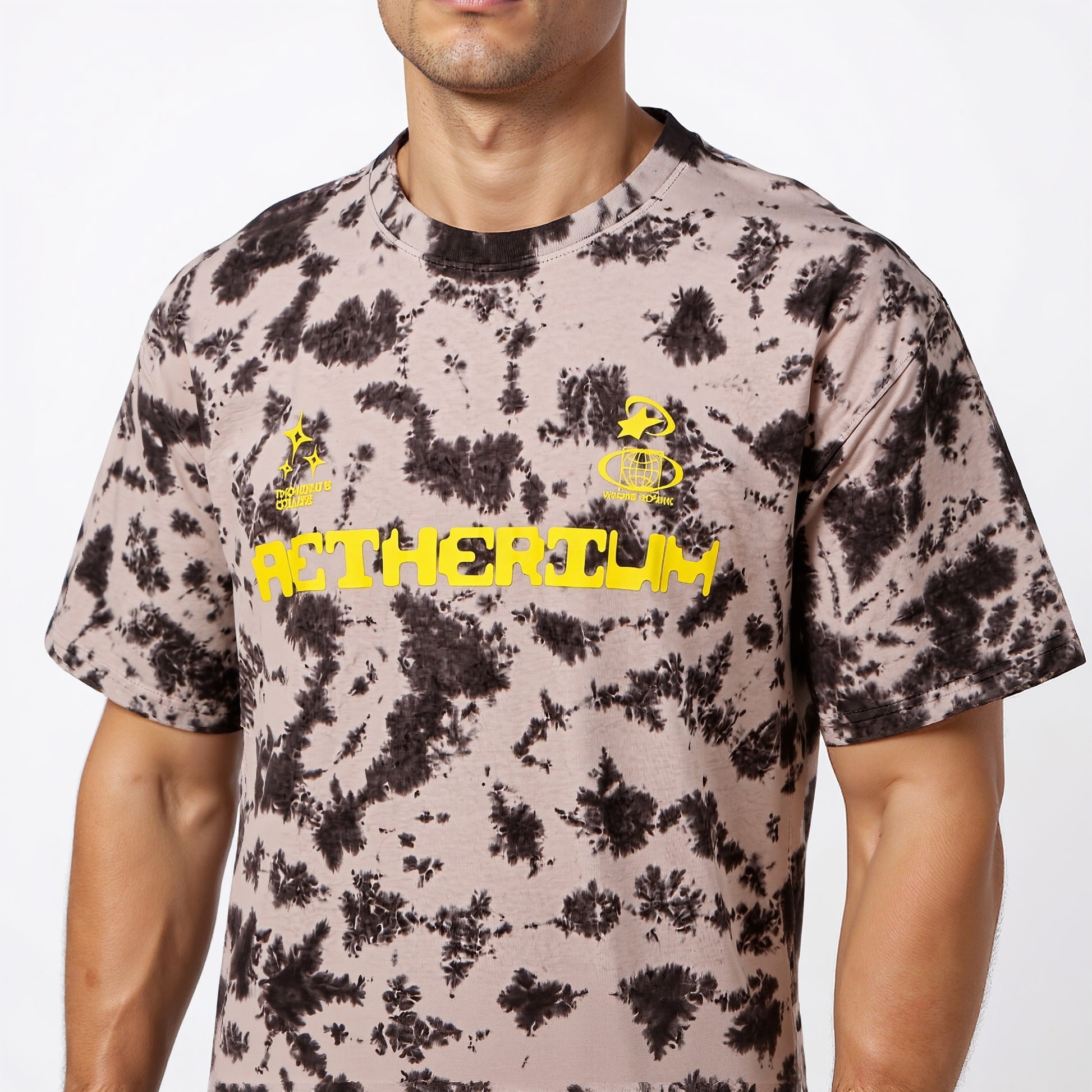 Tie and Dye Oversize Graphic T-Shirt