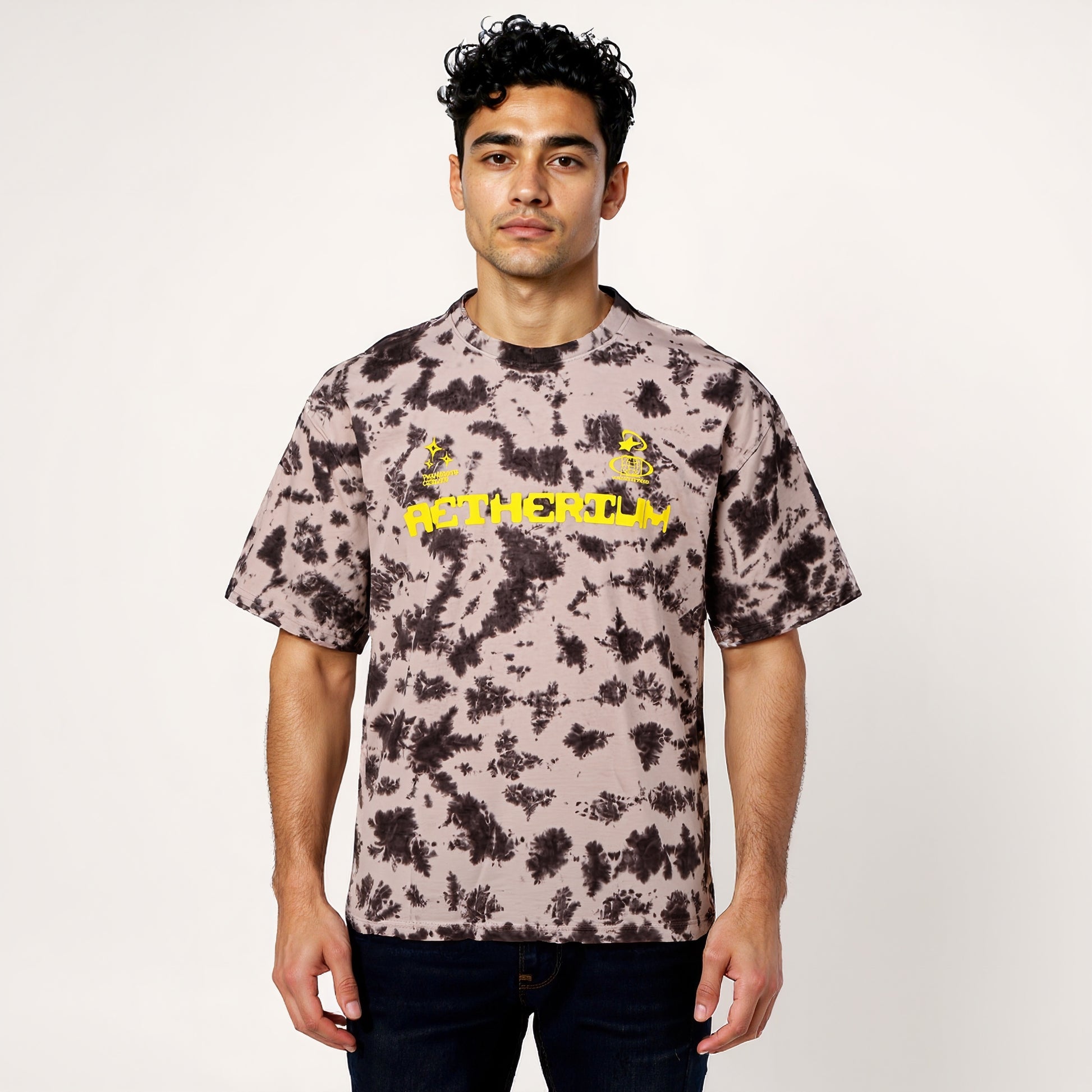 Tie and Dye Oversize Graphic T-Shirt