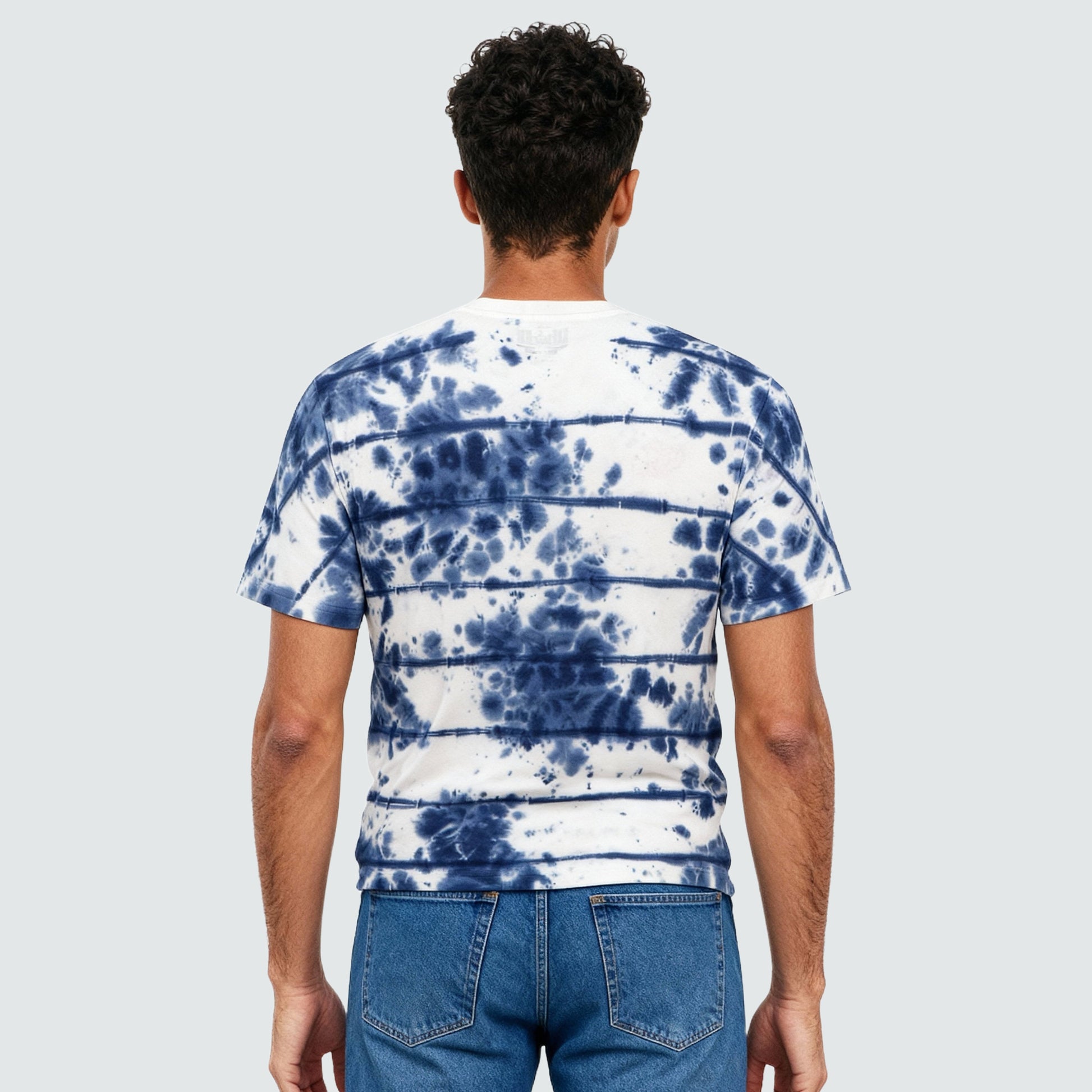 Cotton Tie and Dye Oversize Graphic T-Shirt