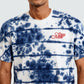 Cotton Tie and Dye Oversize Graphic T-Shirt