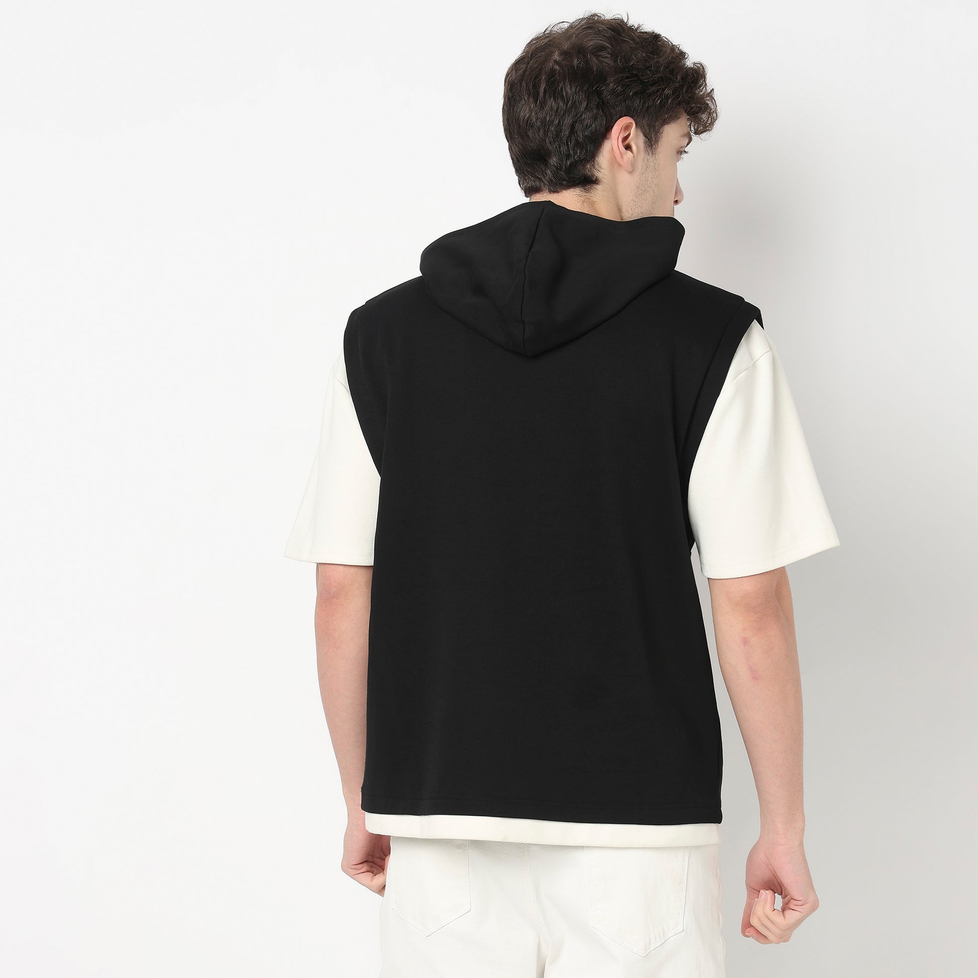 Oversized Crew Neck Drip T-Shirt