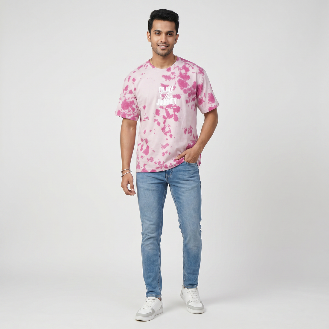 Cotton Tie - Dye Oversize T-Shirt