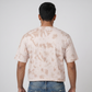 Cotton Tie - Dye Crew Neck T-Shirt