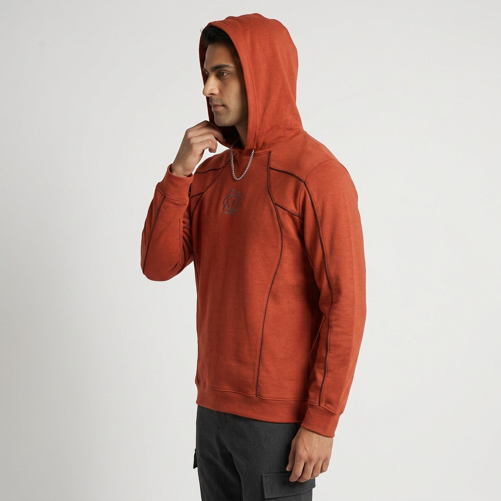 Cut and Sew Oversize Sweatshirt