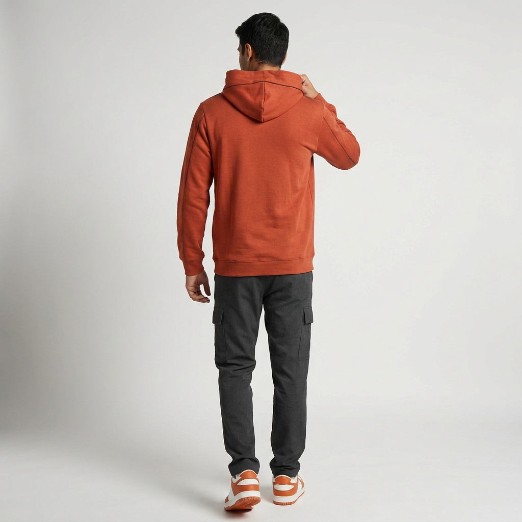 Cut and Sew Oversize Sweatshirt
